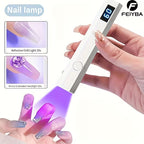 Cross-Border Nail Art Strip - LuxeGlow LCD Nail Lamp