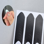 Nail Art French Sticker Paper Internet Celebrant Explosion Crescent Smile Line Auxiliary Sticker Nail Decoration Small Pattern Wavy Line Patch