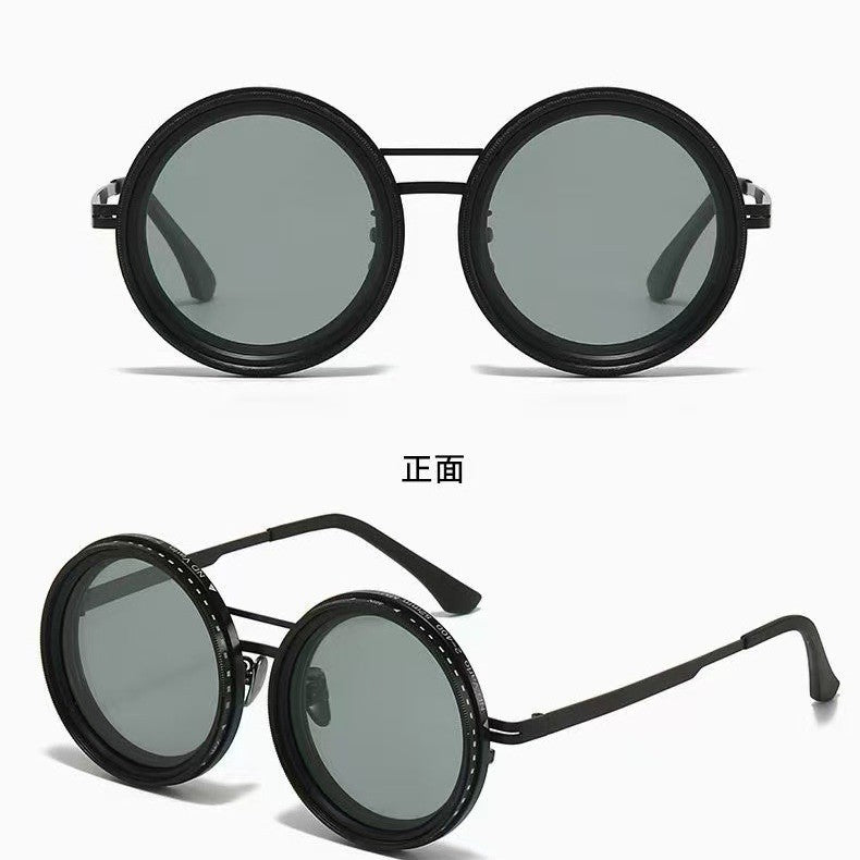 New Handmade ND2-400 Cross-border 9-speed Adjustable Dimmer Sunglasses Adjustable Polarized Glasses Sunglasses