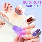 Cross-Border Nail Art Strip - LuxeGlow LCD Nail Lamp
