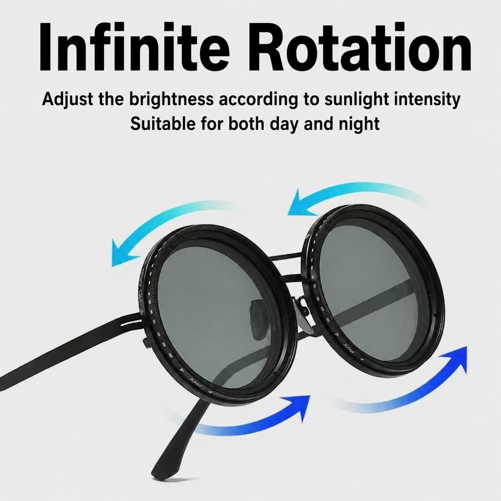 UV Protection Polarized Sunglasses Men Adjustable Lens