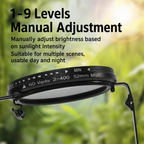 UV Protection Polarized Sunglasses Men Adjustable Lens