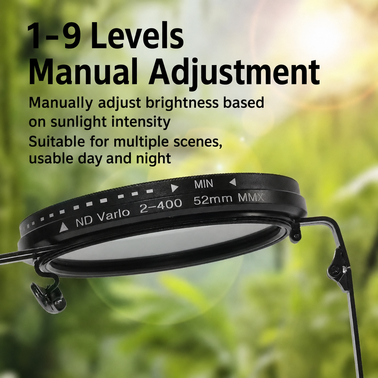 UV Protection Polarized Sunglasses Men Adjustable Lens