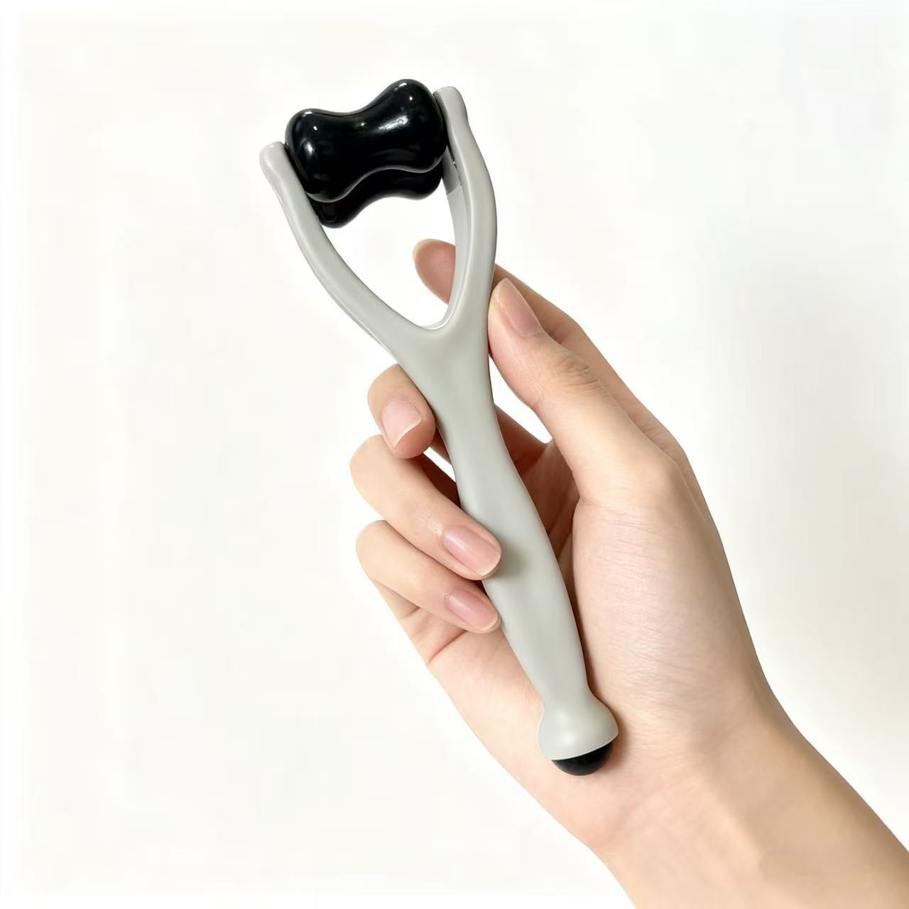 Finger Massager, Stone Roller Massage Clip, Hand Joint Meridian Dredging, Thinning and Lengthening, Finger Scraping Artifact