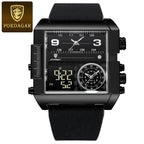 Swiss brand new electronic watch double display fashion waterproof quartz watch live foreign trade explosions a generation of hair