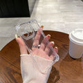 Suitable for Iphone17 Transparent Mobile Phone 15Promax Four-Corner Anti-Fall Space Shell Protective Cover Apple 16E Airbag