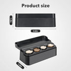 Car Coin Case Storage Organizer Portable Lightweight Box
