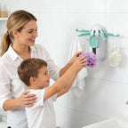 Rotating 5-Claw Storage Hook - Telescopic Wall Hanger