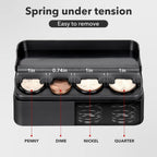Car Coin Case Storage Organizer Portable Lightweight Box