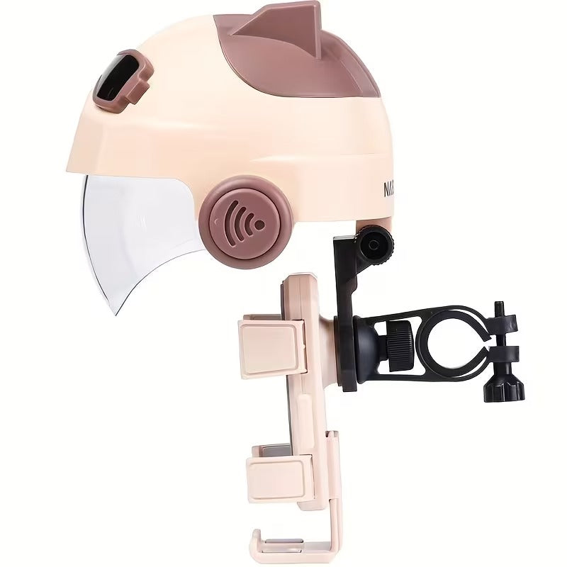 Helmet Shield Phone Holder - Anti-Shake Bike Bracket