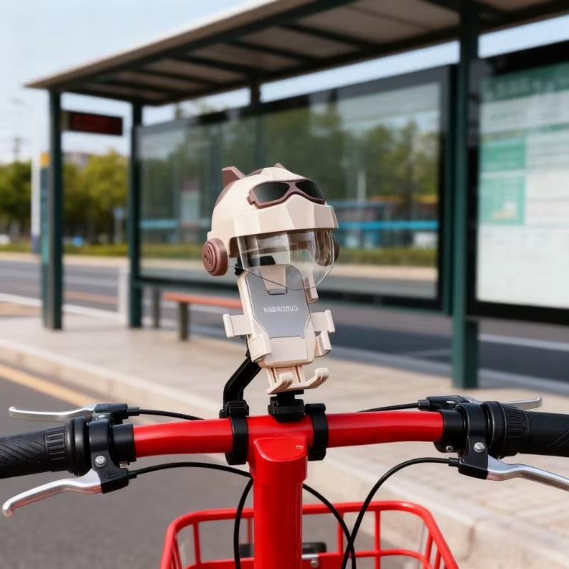 Helmet Shield Phone Holder - Anti-Shake Bike Bracket