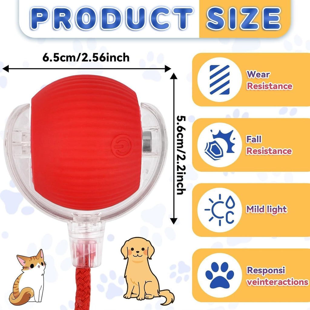 Smart Self-Rolling Cat Ball - Automatic Interactive Toy