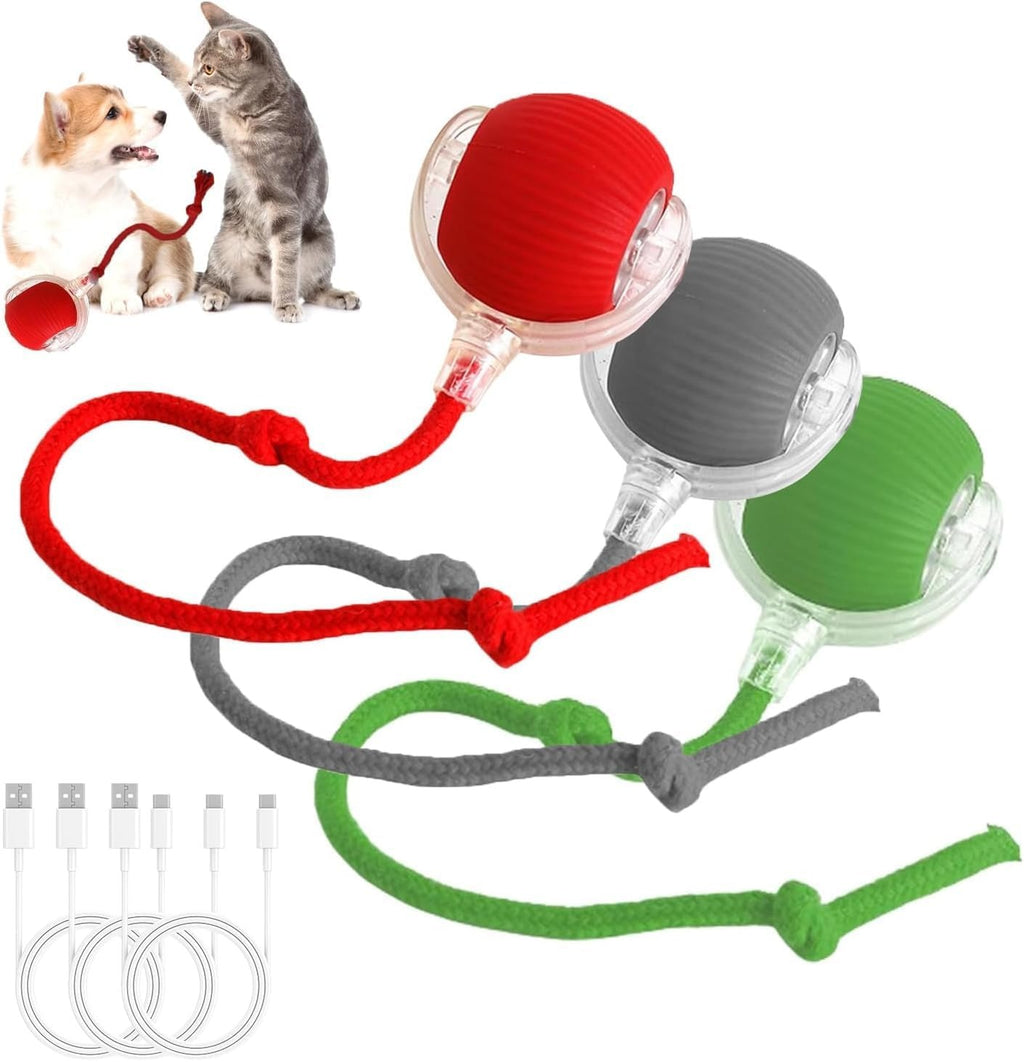 Smart Self-Rolling Cat Ball - Automatic Interactive Toy