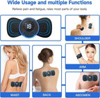 Portable EMS Butterfly Massager - Electric Body Relief