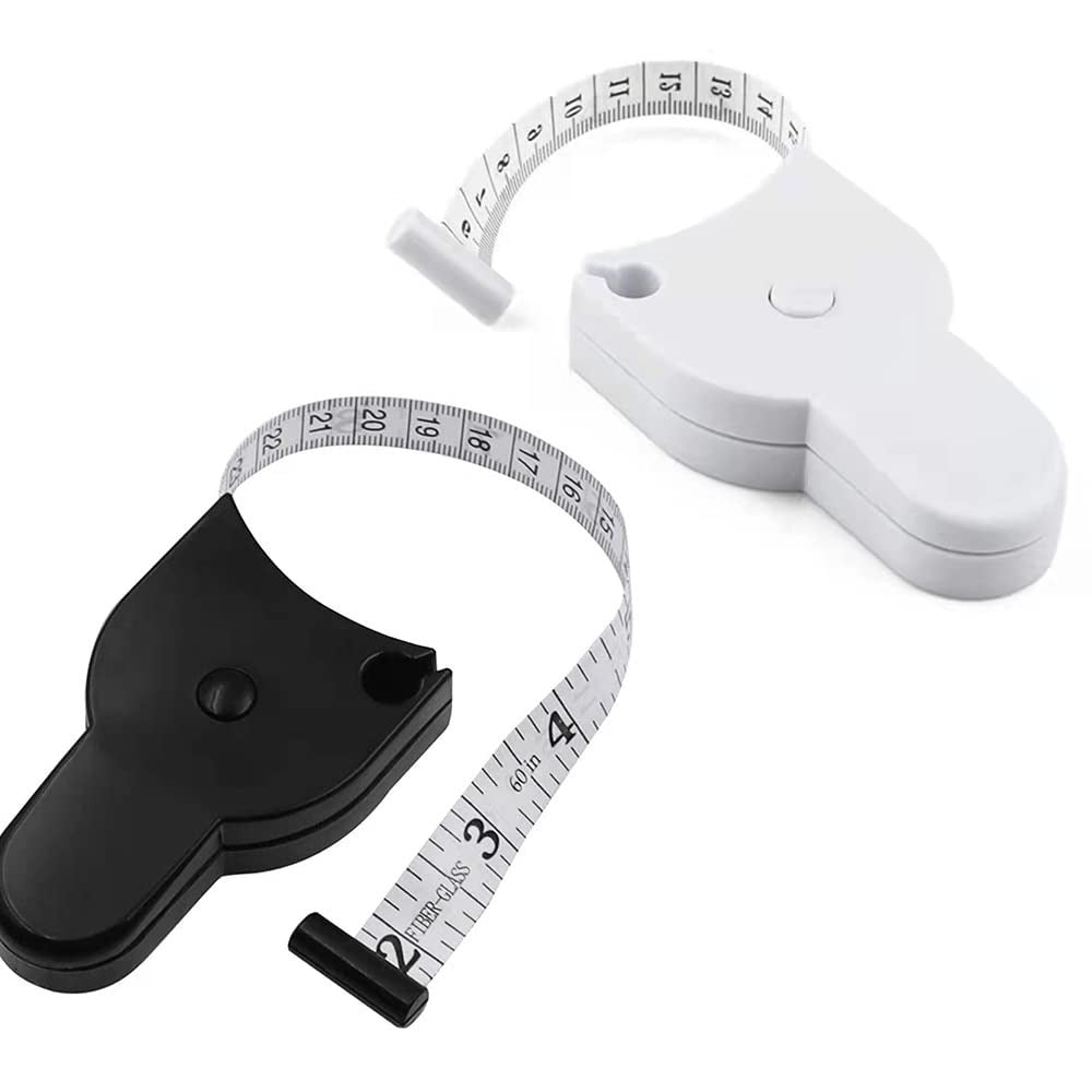 Retractable Body Measuring Tape with Lock Pin & Button