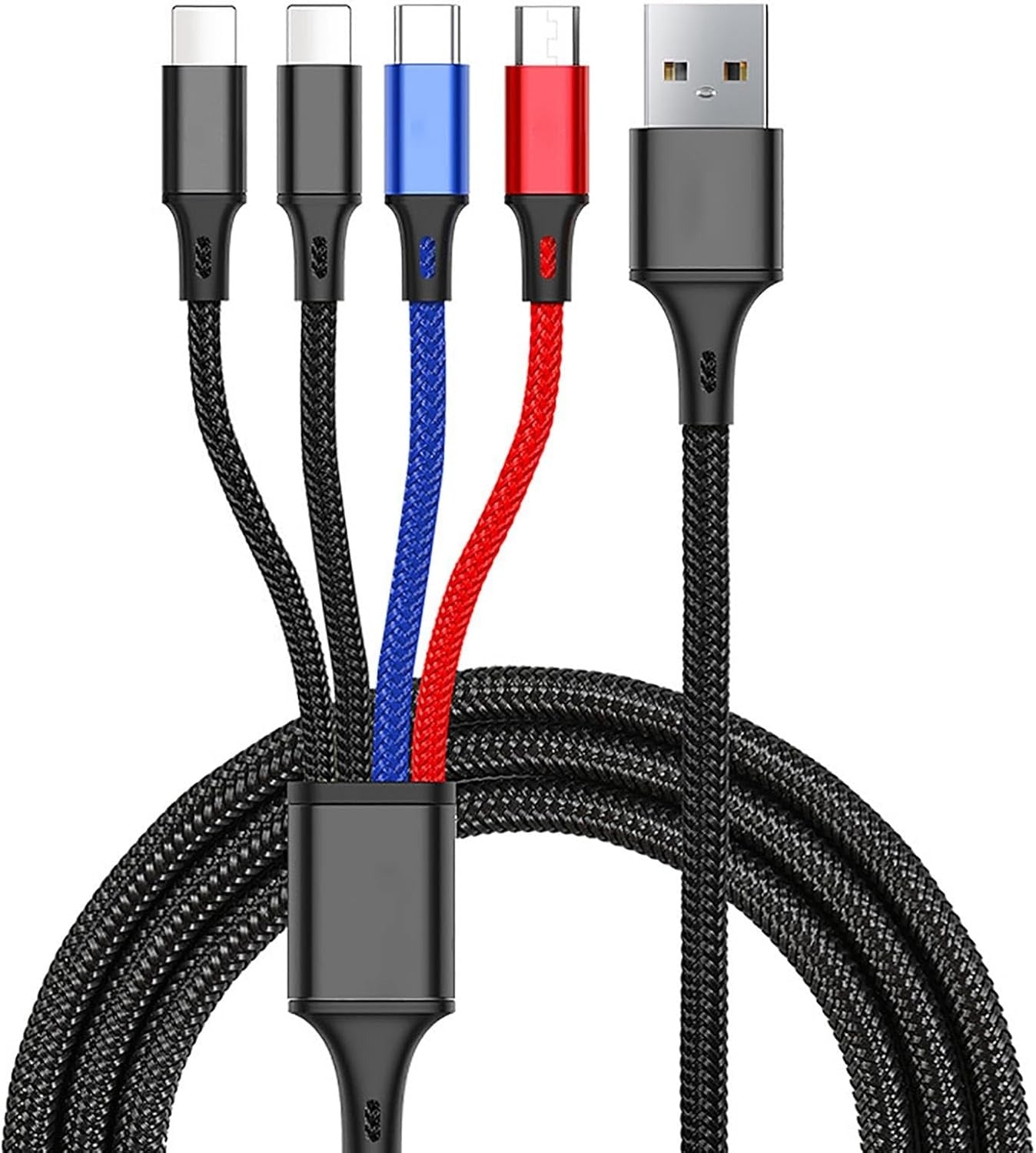 High Speed 4 in 1 Cable - Universal Multi Port Charging Cable