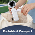 Turbo Handheld Fan with Digital Display 100 Speed Pro
