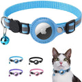 Reflective AirTag Cat Collar — Integrated Safety Design