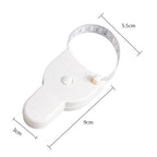 Retractable Body Measuring Tape with Lock Pin & Button
