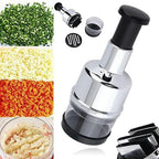 Stainless Steel Garlic Press Manual Masher Kitchen Tool