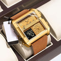 Men’s Fashionable Square Quartz Watch — A Modern Classic