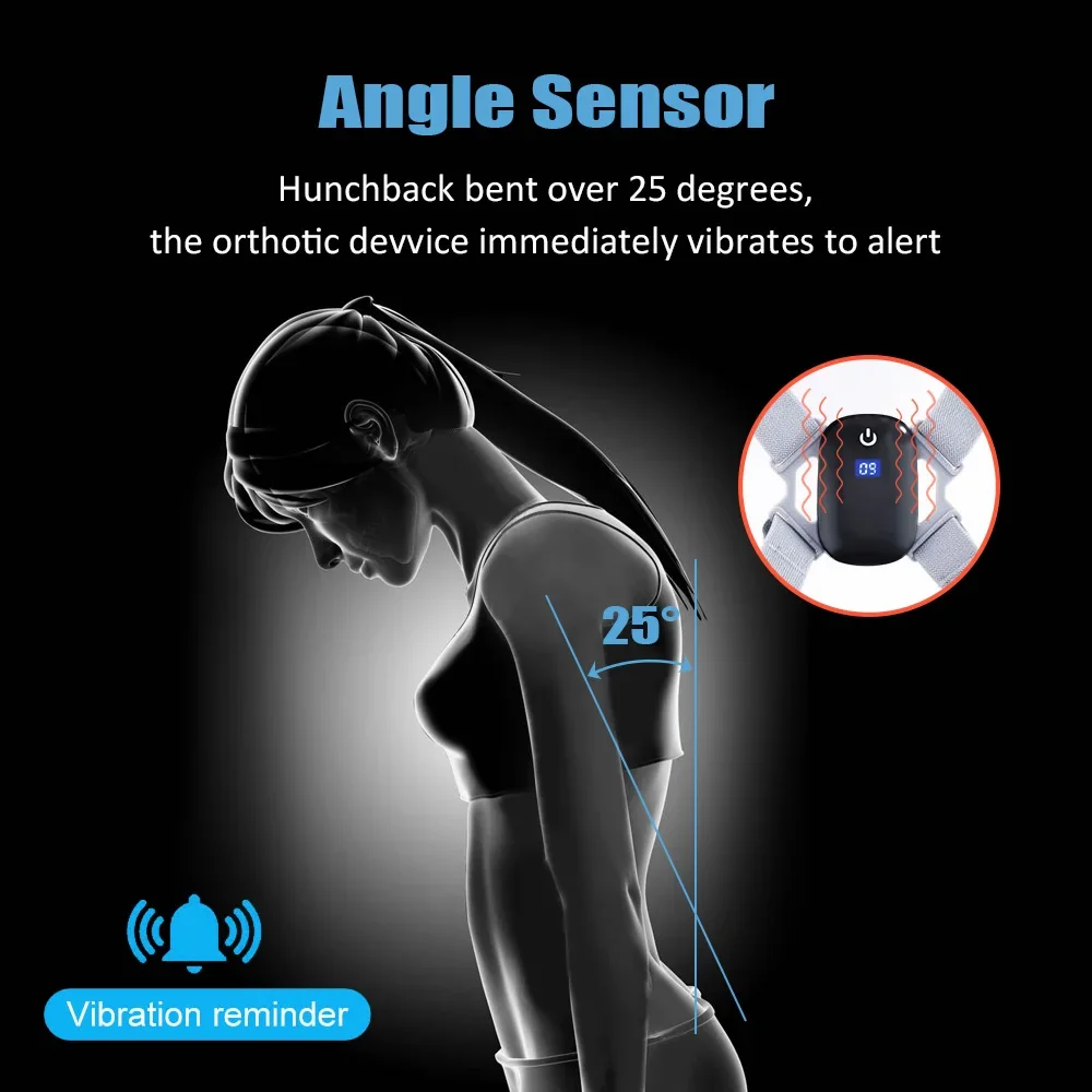 Smart Back Posture Corrector - Intelligent Vibration