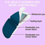 Steam Eye Mask for Dry Eyes Relaxing Warm Sleep Mask