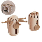 Rotating 5-Claw Storage Hook - Telescopic Wall Hanger