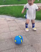 UFO Magic Football Make it Flat Throw disc with Light Flying Toy with Ball for Kids and Pets
