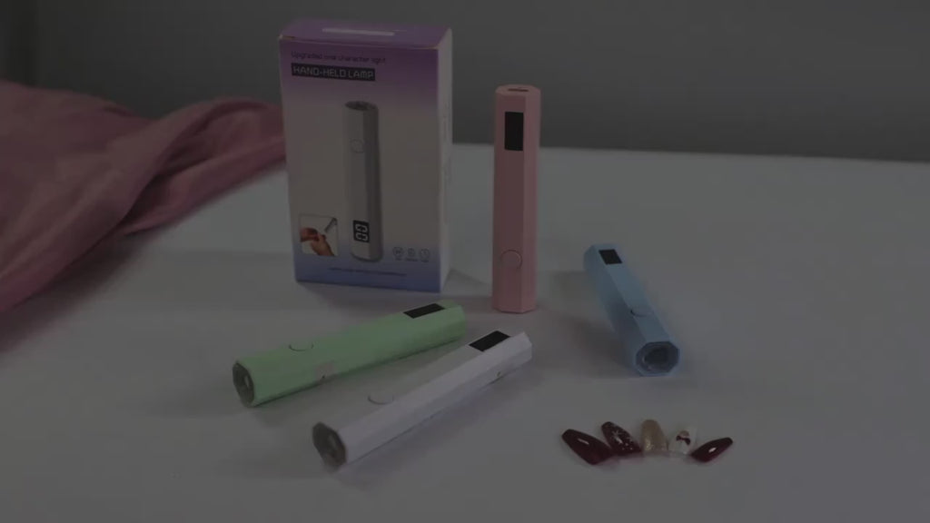Cross-Border Nail Art Strip - LuxeGlow LCD Nail Lamp